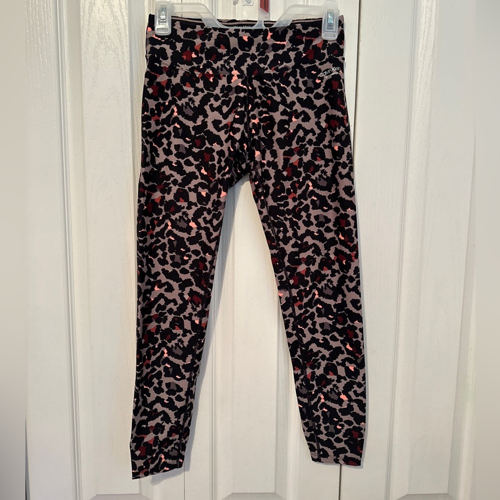 Calvin Klein Performance Leopard Print Legging (S) - image 2
